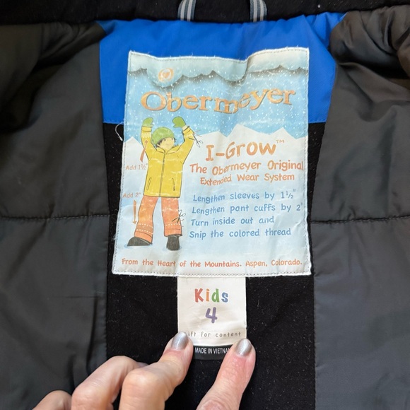 Obermeyer Boys Ski Parka Size 4 - Picture 7 of 15